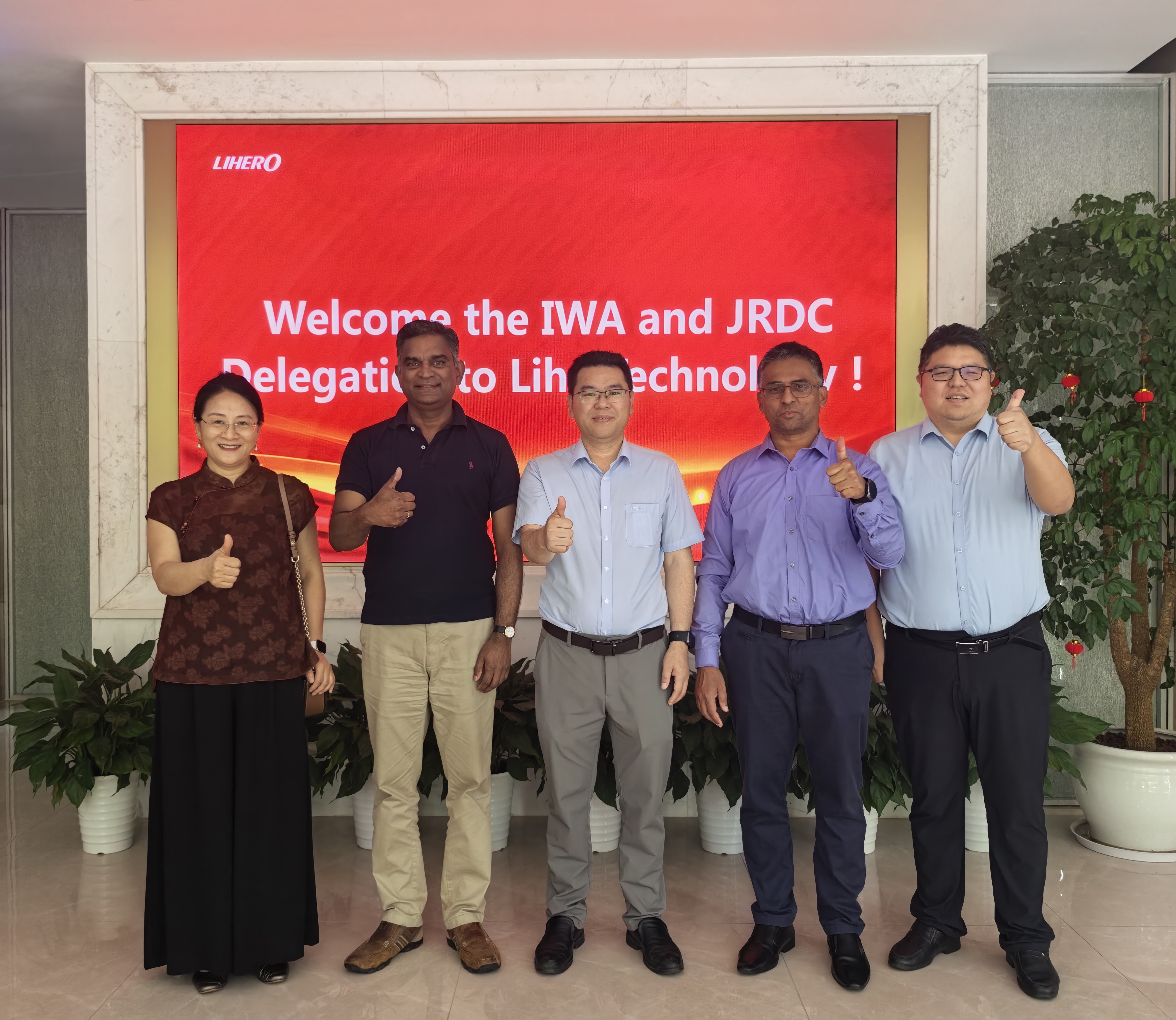 國際水協會（IWA）主席蒞臨力合參觀，點贊水質監測自動化技術